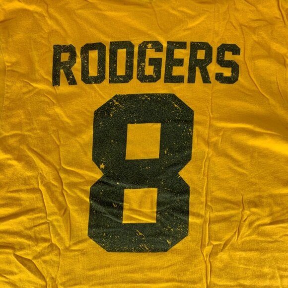 Aaron Rodgers California Golden Bears Gold The Victory Crewneck Shirt Mens Large - Picture 5 of 5